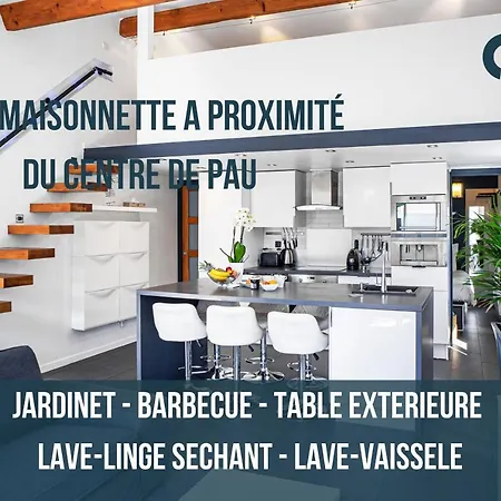 Maisonnette Climatisee 4p - Barbecue - Jardin